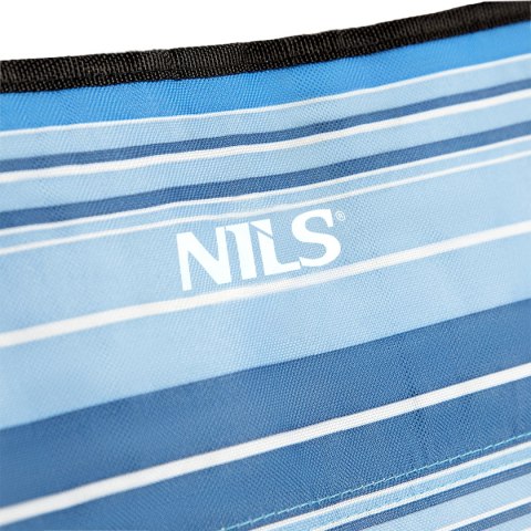 NC3035 NIEBIESKO-BIAŁY KRZESŁO PLAŻOWE NILS CAMP
