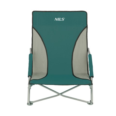 NC3035 ZIELONO-SZARY KRZESŁO PLAŻOWE NILS CAMP