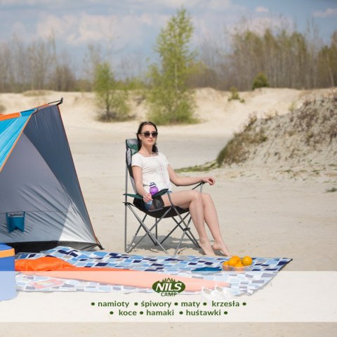 NC3080 ZIELONY KRZESŁO TURYSTYCZNE NILS CAMP