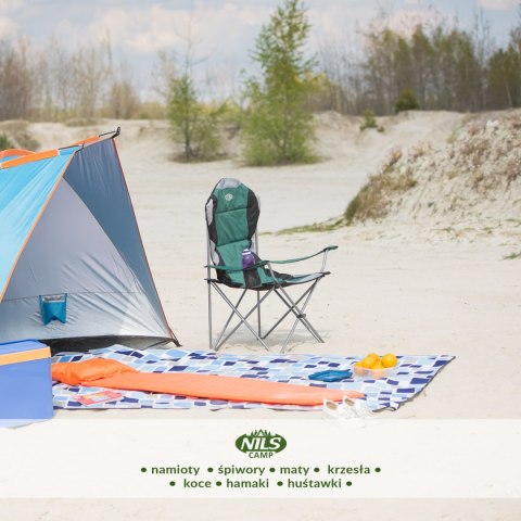 NC3080 ZIELONY KRZESŁO TURYSTYCZNE NILS CAMP