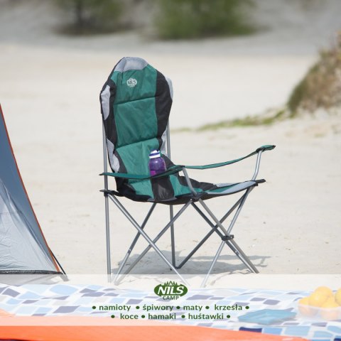 NC3080 ZIELONY KRZESŁO TURYSTYCZNE NILS CAMP