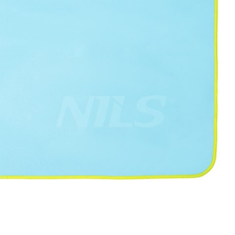 NCR11 RĘCZNIK Z MIKROFIBRY JASNONIEBIESKI 140x70 cm NILS
