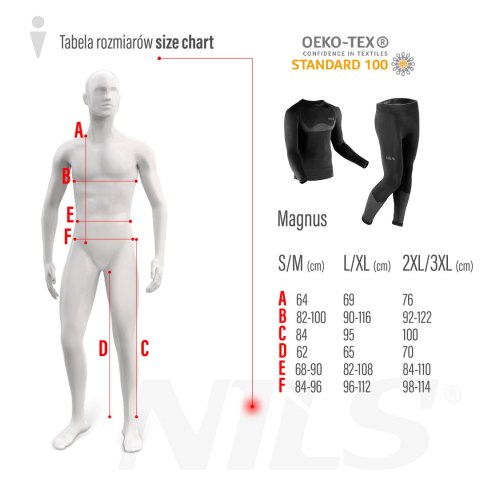 BTS0464 SPODNIE TERMOAKTYWNE CZARNE MĘSKIE 2XL/3XL MAGNUS NILS BTS0464 SPODNIE TERMOAKTYWNE CZARNE MĘSKIE 2XL/3XL MAGNUS NILS
