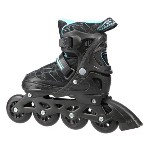 NA11002 CZARNO/NIEBIESKIE ROZM. M (35-38) ŁYŻWOROLKI NILS EXTREME