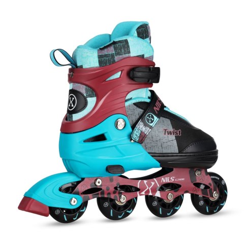 NA13810 ŁYŻWOROLKI TWIST NIEBIESKIE ROZM. S(31-34) NILS EXTREME NA13810 ŁYŻWOROLKI TWIST NIEBIESKIE ROZM. S(31-34) NILS EXTREME