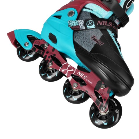 NA13810 ŁYŻWOROLKI TWIST NIEBIESKIE ROZM. S(31-34) NILS EXTREME NA13810 ŁYŻWOROLKI TWIST NIEBIESKIE ROZM. S(31-34) NILS EXTREME