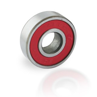 ABEC-7 RS CZERWONE CHROME ŁOŻYSKA (8 szt) OPAK. METAL NILS EXTREME