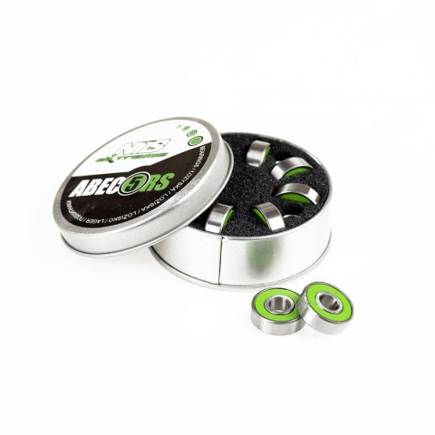 ABEC-5 RS ZIELONY CARBON ŁOŻYSKA (8szt.) OPAK. METAL NILS EXTREME ABEC-5 RS ZIELONY CARBON ŁOŻYSKA (8szt.) OPAK. METAL NILS EXTREME