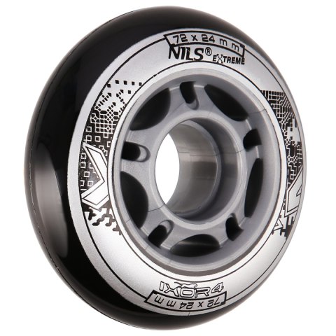 PU 72x24 82A CZARNE KÓŁKA (4 szt.) NILS EXTREME PU 72x24 82A CZARNE KÓŁKA (4 szt.) NILS EXTREME