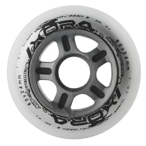 PU 80x24 82A BIAŁE KÓŁKA (4 szt.) NILS EXTREME PU 80x24 82A BIAŁE KÓŁKA (4 szt.) NILS EXTREME