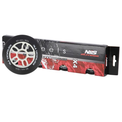 PU 90x24 82A CZARNE MATOWE KÓŁKA (4 szt.) NILS EXTREME PU 90x24 82A CZARNE MATOWE KÓŁKA (4 szt.) NILS EXTREME