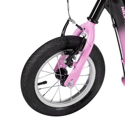 WH113N PINK 12" HULAJNOGA Z POMP. KOŁAMI NILS EXTREME