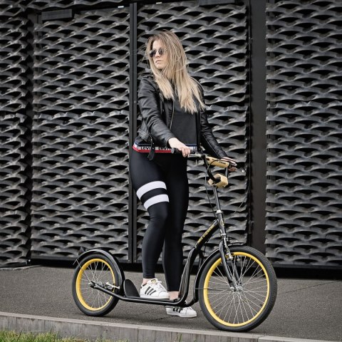WH200 BLACK/GOLD 20/16'' HULAJNOGA Z POMP. KOŁAMI NILS EXTREME