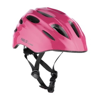 MTW01 LED RÓŻOWY ROZM. XS (43-49 cm) KASK NILS EXTREME