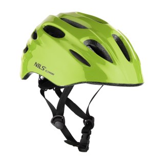 MTW01 LED ZIELONY ROZM. XXS (42-48 cm) KASK NILS EXTREME