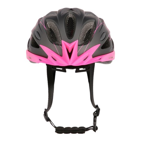 MTW291 CZARNO-RÓŻOWY ROZM. M (51-60CM) KASK NILS EXTREME