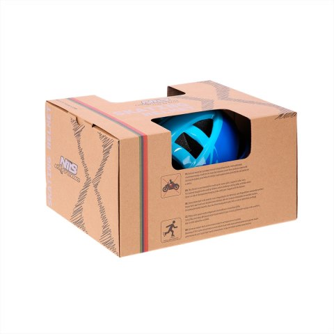 MTW08 NIEBIESKI ROZM. XS (47-56CM) KASK DZIECIĘCY NILS EXTREME