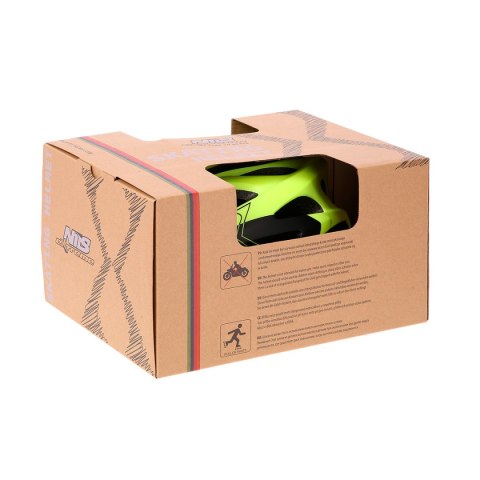MTW291 CZARNO-ŻÓŁTY ROZM. L (55-61CM) KASK NILS EXTREME