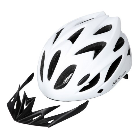 MTW291 KASK BIAŁY ROZM. L (55-61CM) NILS EXTREME