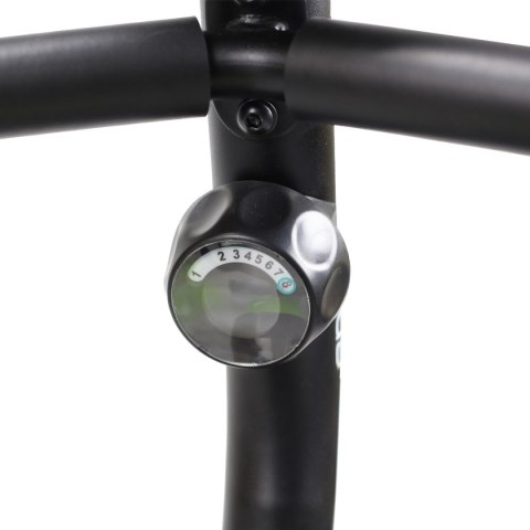 R9259 PLUS POZIOMY ROWER STACJONARNY MAGNETYCZNY HMS (9 KG) czarno-zielony