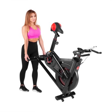 SWL9140 ROWER STACJONARNY SPINNINGOWY Z OPOREM MECHANICZNYM HMS