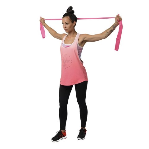 TP01 PINK 0.7 x 120 x 1200 MM TAŚMA PILATES HMS TP01 PINK 0.7 x 120 x 1200 MM TAŚMA PILATES HMS