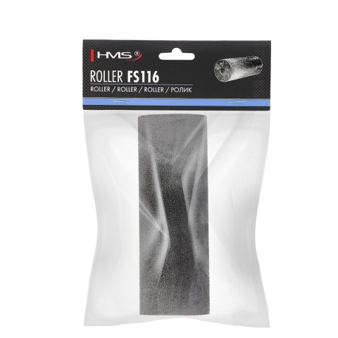 FS116 BLACK 15CM WAŁEK/ROLLER FITNESS HMS