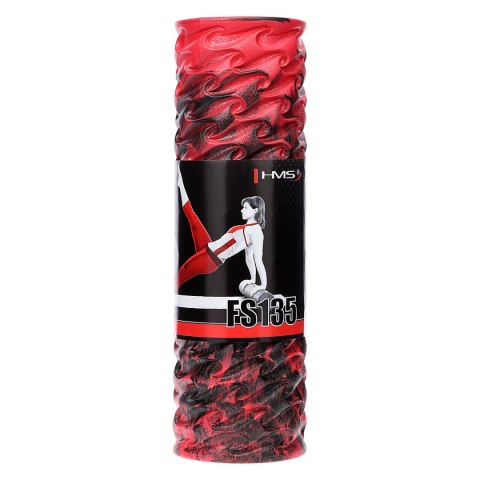 FS135 RED/BLACK 45CM WAŁEK FITNESS/ ROLLER HMS FS135 RED/BLACK 45CM WAŁEK FITNESS/ ROLLER HMS