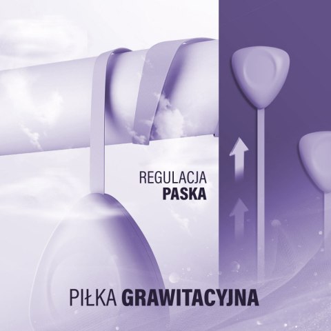 HHM14 HULA HOP VIOLET Z MAGNESAMI I OBCIĄŻNIKIEM + LICZNIK HMS