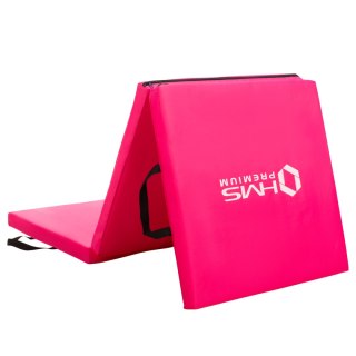 MGS02 PINK MATERAC GIMNASTYCZNY SKŁADANY 1800x600MM HMS PREMIUM